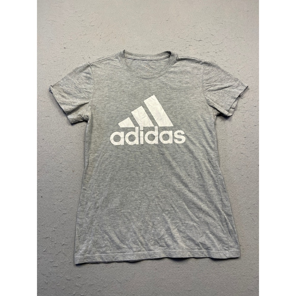 Adidas Golf T-Shirt Jersey Heather Gray Small Womens